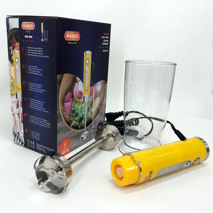 Блендер погружной Magio MG-646 800 Вт, портативный блендер для смузи, мощный блендер
