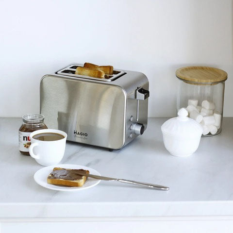 Тостер Magio MG-284 715 Вт, тостер для 2 гренок, электрический горизонтальный тостер, универсальный тостер