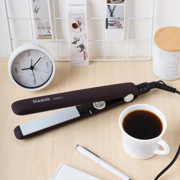 Щипцы выпрямитель для волос 45Вт керамика , регулировка t. MAGIO МG-578, Стайлер для укладки