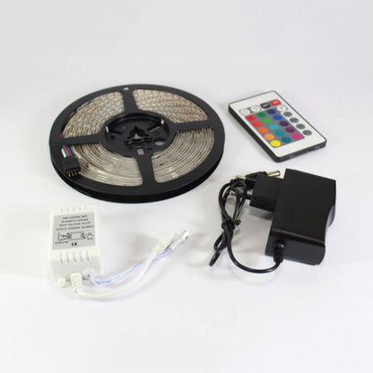 Светодиодная лента SMD 5050 RGB LED 2 м IP65 с пультом и блоком питания USB, 2м, Лента светодиодная 5050