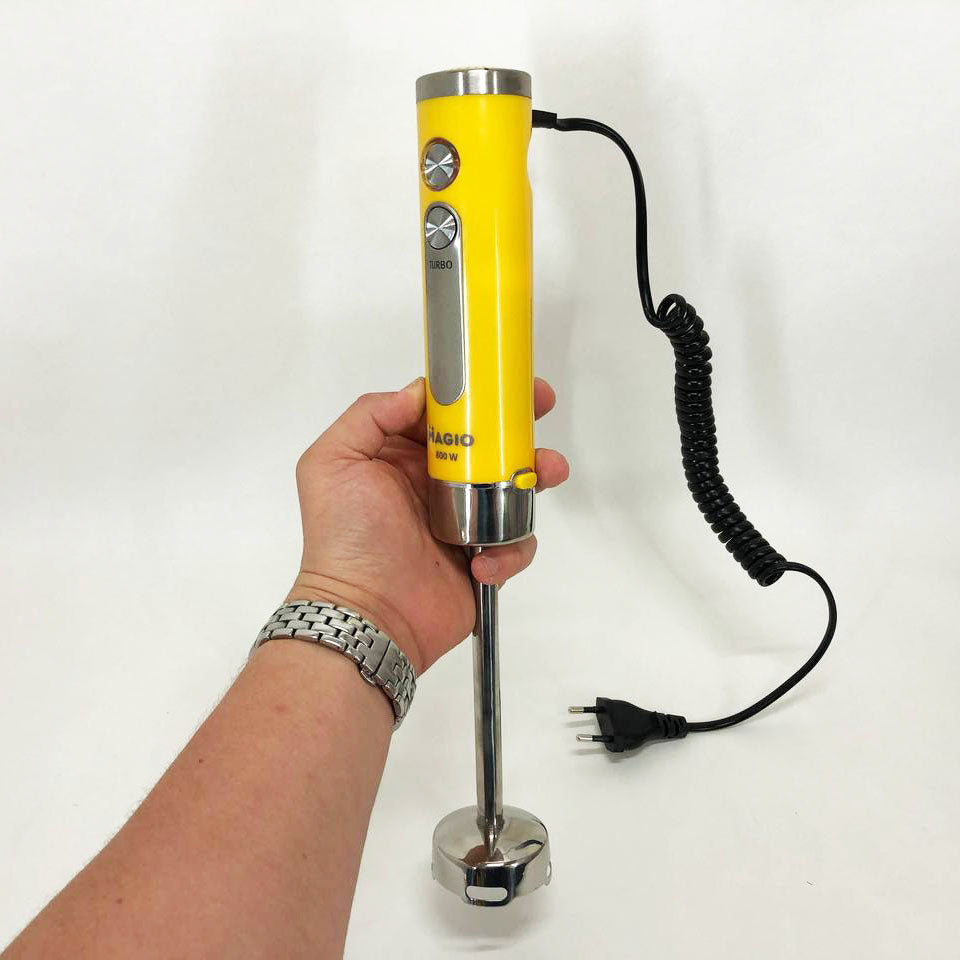 Блендер погружной Magio MG-646 800 Вт, портативный блендер для смузи, мощный блендер