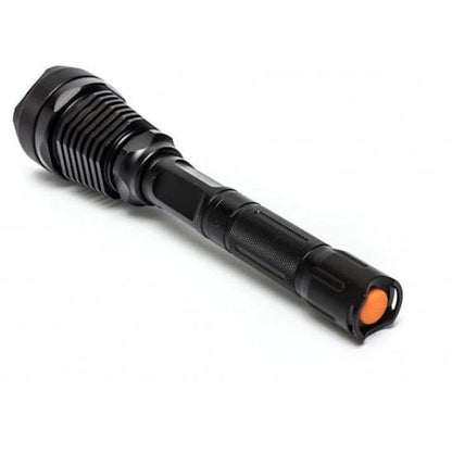 Фонарь тактический Police Q2800-T6 18650 х 2, заряжается от сети 220В и авто ЗУ 12В, выносная кнопка