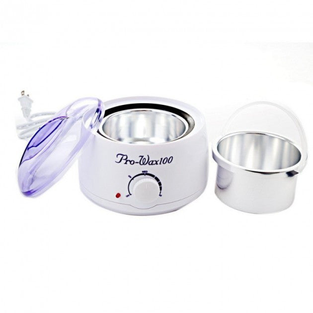 Воскоплав с терморегулятором PRO-WAX 100 для воска в банке, в гранулах, в таблетках 400 мл