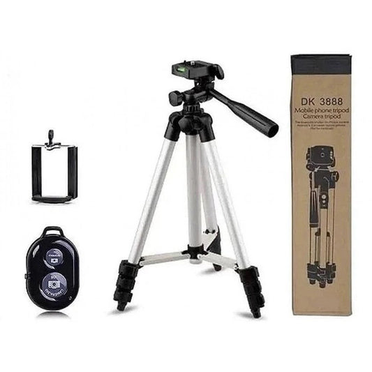 Трипод тренога штатив Tripod DK-3888 с пультом Bluetooth, тренога для фото, штатив маленький