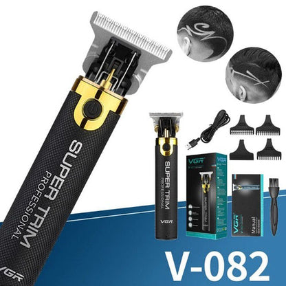 Машинка для стрижки VGR V-082 аккумуляторная беспроводная профессиональная + 3 насадки триммер для волос