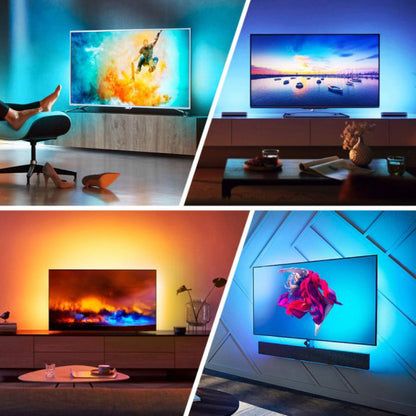 Светодиодная лента SMD 5050 RGB LED 2 м IP65 с пультом и блоком питания USB, 2м, Лента светодиодная 5050