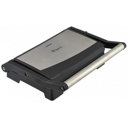 Гриль электрический Domotec MS-7708 контактный прижимной с антипригарным гранитным покрытием 1000 W