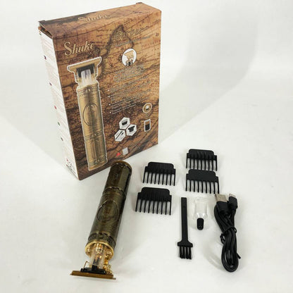 Машинка для стрижки волос профессиональная триммер для бороды окантовочная машинка Shuke 3W SK-8017