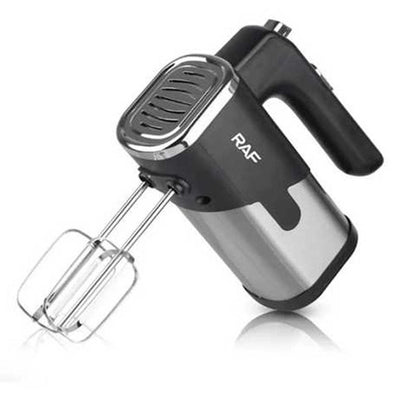 Миксер ручной на кухню RAF R-6630 5 скоростей 2 насадки 300 W, двухвенчиковый миксер, миксер для взбивания