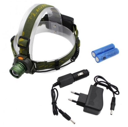 Налобный фонарь тактический Bailong BL-1505 \ 602B SENSOR с датчиком движения, Фонарик налобный led