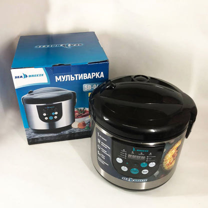 Мультиварка SeaBreeze SB-044 900 Вт, бытовые мультиварки рисоварки, электро скороварка, кашеваркы