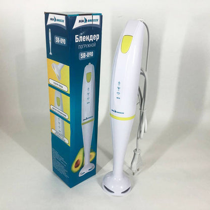 Блендер погружной ручной SeaBreeze SB-090 500 Вт, блендер для кухни, блендер для молочных коктейлей