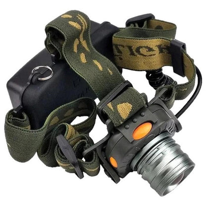 Налобный фонарь тактический Bailong BL-1505 \ 602B SENSOR с датчиком движения, Фонарик налобный led