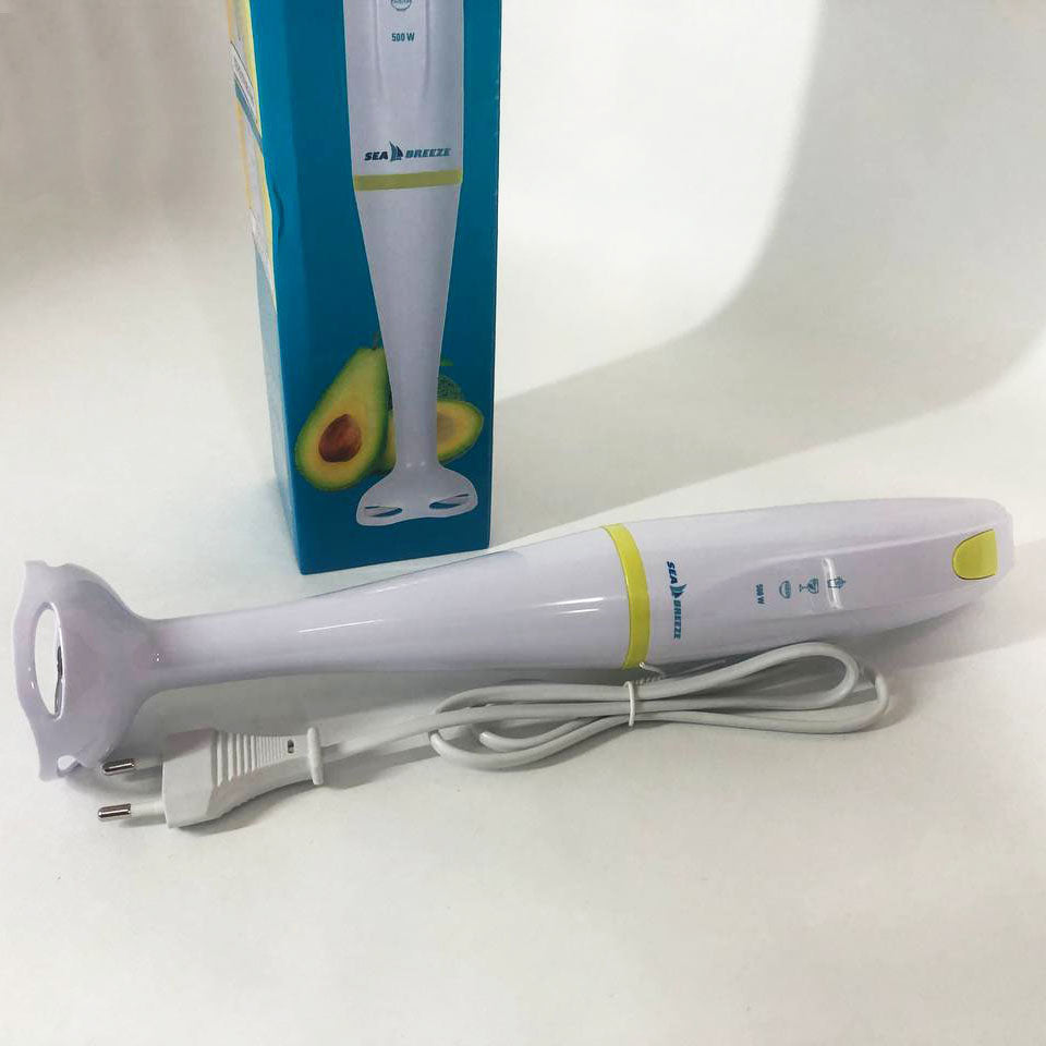 Блендер погружной ручной SeaBreeze SB-090 500 Вт, блендер для кухни, блендер для молочных коктейлей