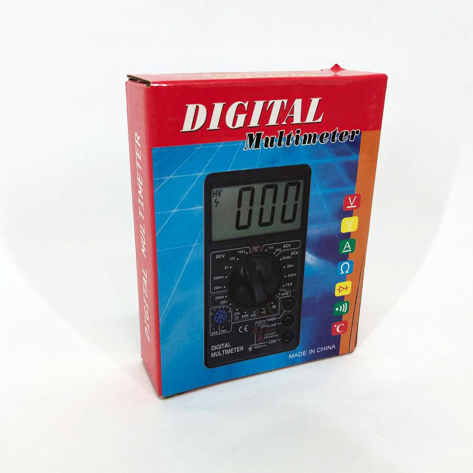 Цифровой мультиметр Digital DT700B c большим дисплеем, тестер для измерения напряжения, качественный