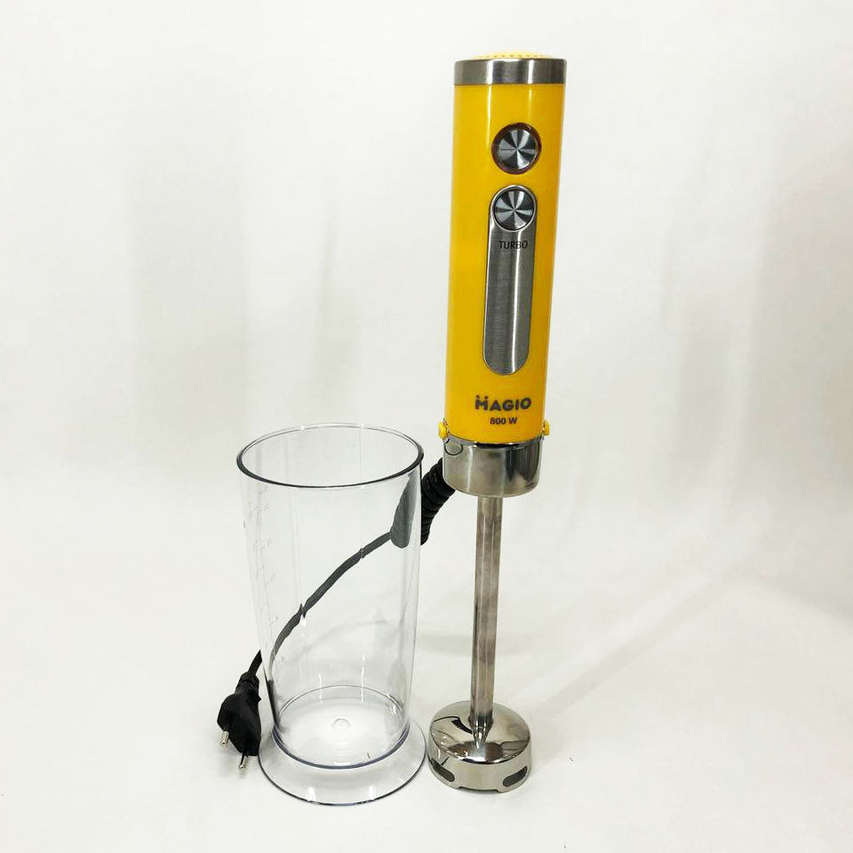 Блендер погружной Magio MG-646 800 Вт, портативный блендер для смузи, мощный блендер