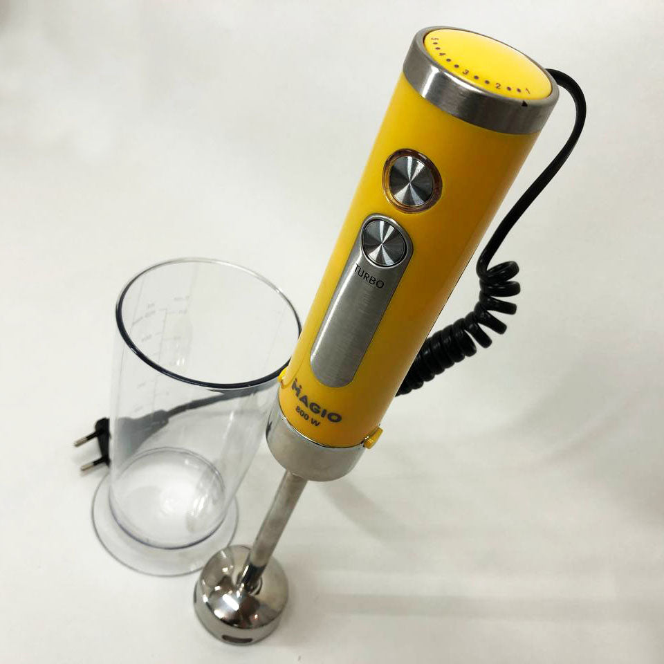 Блендер погружной Magio MG-646 800 Вт, портативный блендер для смузи, мощный блендер