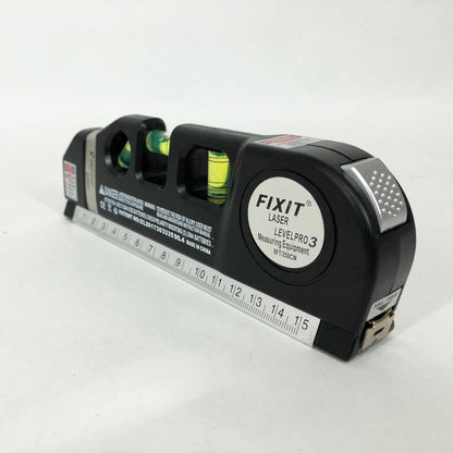 Лазерный уровень Laser Level Pro 3 со встроенной рулеткой, Высокоточный лазерный уровень