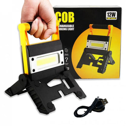 Фонарь-прожектор аккумуляторный BL MS 8006 7858 ручной, аккумуляторный кемпинговый фонарь, лампа