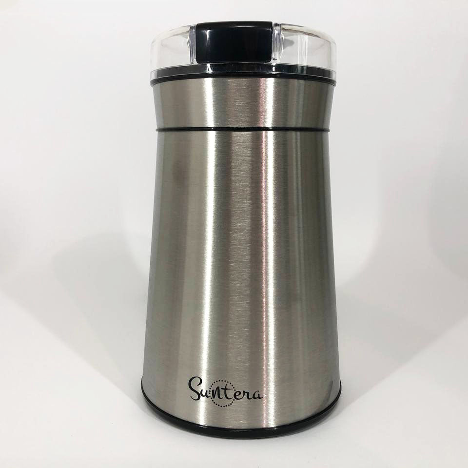 Кофемолка Suntera SCG-603SS 250 Вт, электрическая кофемолка измельчитель, профессиональные кофемолки
