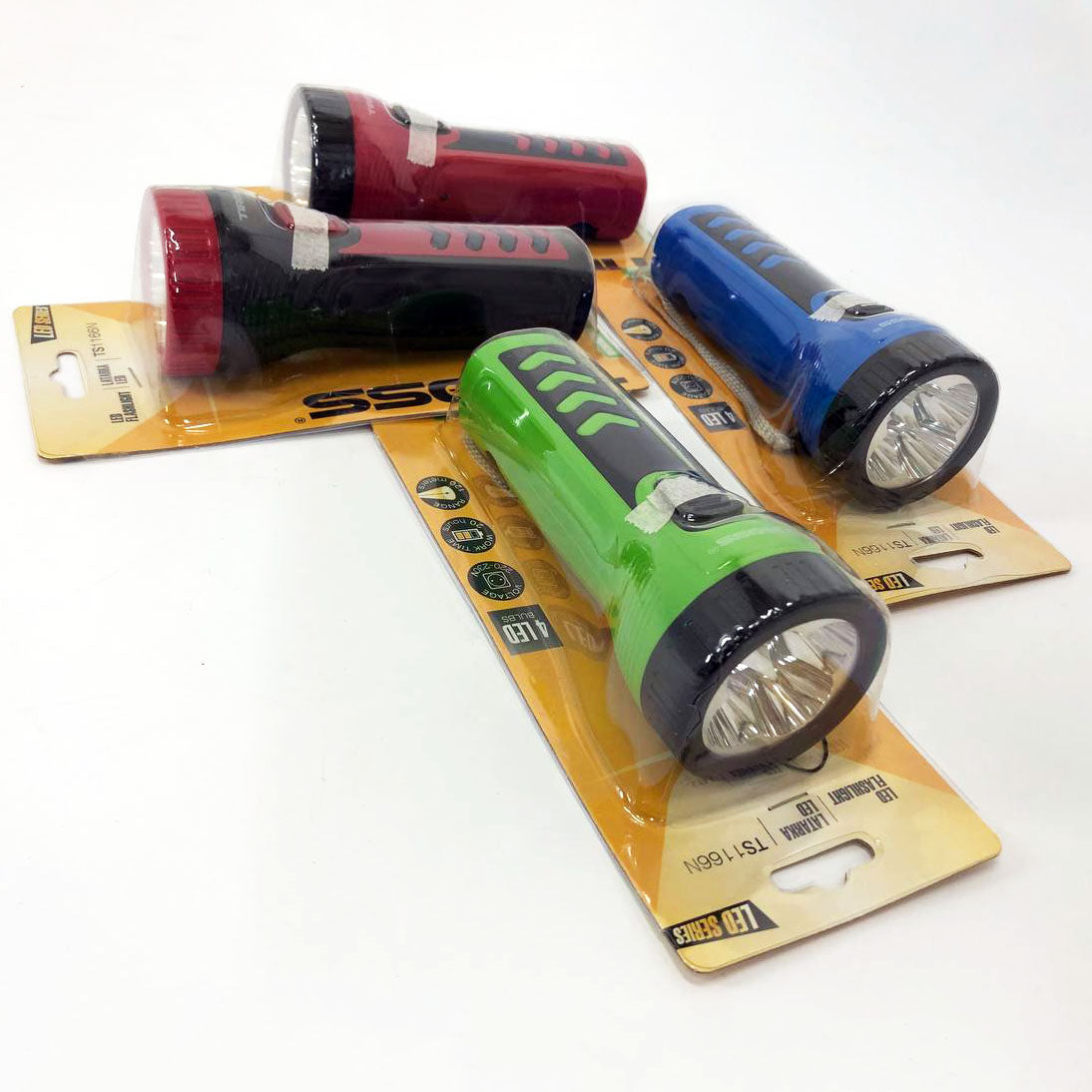 Ліхтарик TIROSS TS-1166, Ліхтарик світлодіодний для туриста, Ліхтарик із зарядкою від мережі. Колір: мікс