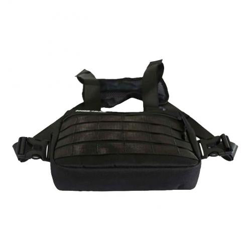 Тактична сумка нагрудна з Cordura 1000D, чоловіче розвантаження чорна