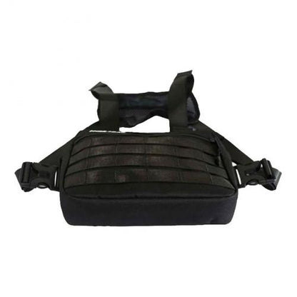 Тактична сумка нагрудна з Cordura 1000D, чоловіче розвантаження чорна