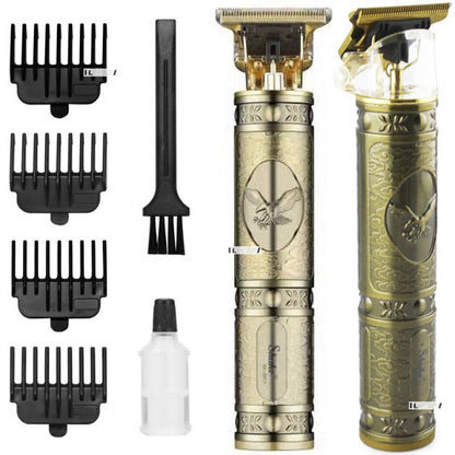 Машинка для стрижки волос профессиональная триммер для бороды окантовочная машинка Shuke 3W SK-8017