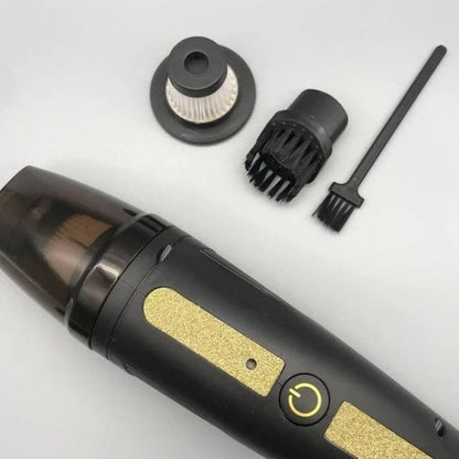 Пылесос автомобильный Car Vacuum Cleaner HY05 на АККУМУЛЯТОРЕ. Цвет: черный