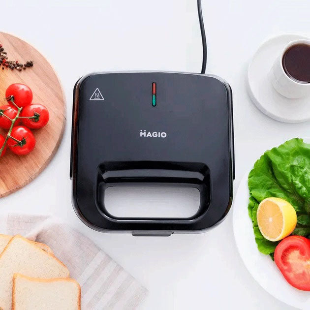 Бутербродница сендвичница MAGIO MG-375, электробутербродница, бутербродница электрическая