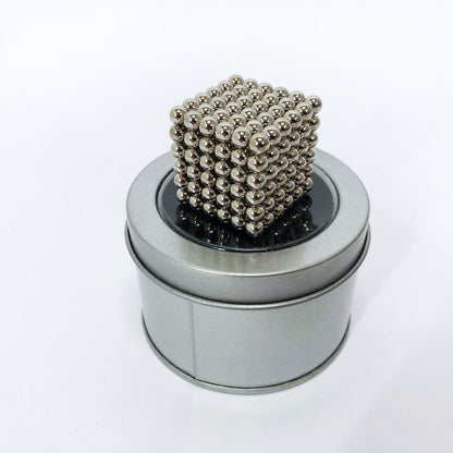 Магнитный конструктор Нео NeoCube Серебро, головоломка Neocube, развивающая игрушка магнит