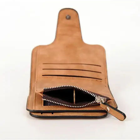 Кошелек женский Baellerry N2346, Небольшой женский кошелек, Стильный женский кошелек. Цвет: коричневый