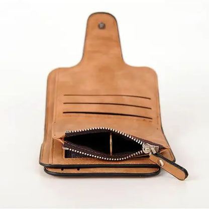 Кошелек женский Baellerry N2346, Небольшой женский кошелек, Стильный женский кошелек. Цвет: коричневый