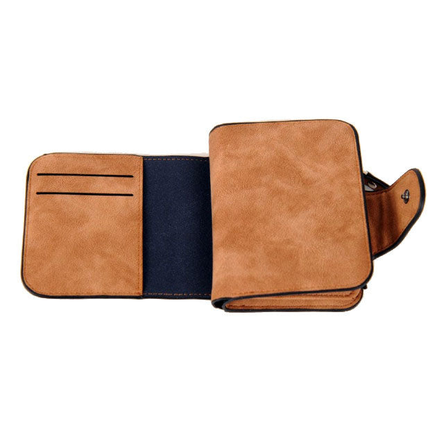 Кошелек женский Baellerry N2346, Небольшой женский кошелек, Стильный женский кошелек. Цвет: коричневый