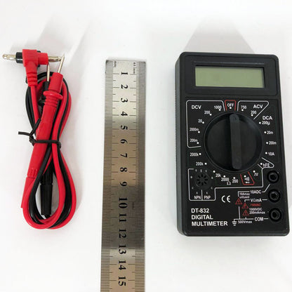 Мультиметр цифровой тестер Digital DT-832 со звуковой прозвонкой, тестер напряжения цифровой