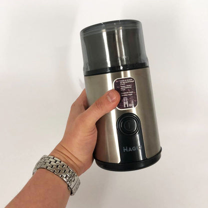 Кофемолка MAGIO MG-201 200 Вт, машинка для помола кофе, кофемолка мини, электрическая кофемолка для турки