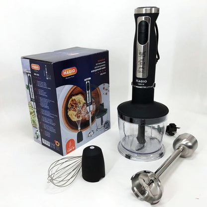 Блендер-измельчитель погружной MAGIO MG-644 1200 Вт, блендер для дома, блендер для кухни, электрический