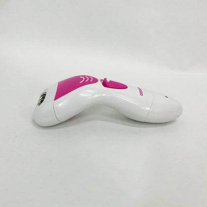 Эпилятор Gemei GM-7006 4в1 - Профеcсиональный беспроводной эпилятор бритва с насадками триммер + пемза