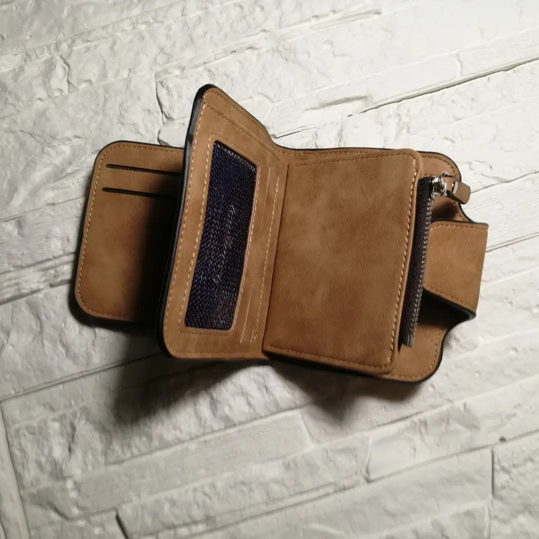 Кошелек женский Baellerry N2346, Небольшой женский кошелек, Стильный женский кошелек. Цвет: коричневый