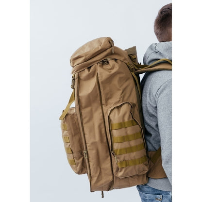 Тактический рюкзак военный 70 л, Тактический рюкзак ВСУ, Тактический вещевой военный рюкзак штурмовой