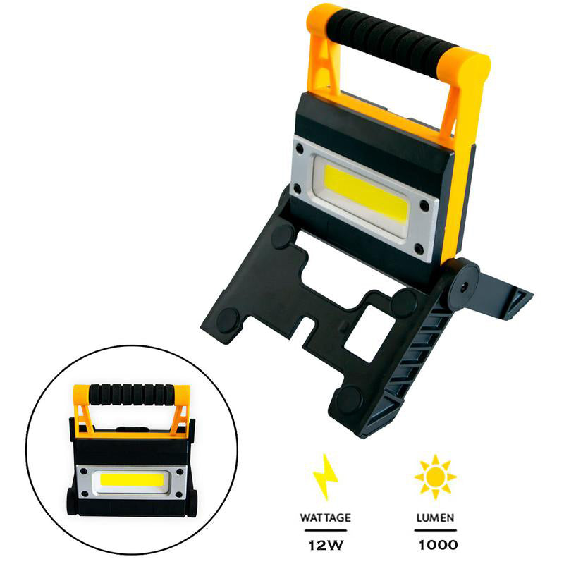 Фонарь-прожектор аккумуляторный BL MS 8006 7858 ручной, аккумуляторный кемпинговый фонарь, лампа