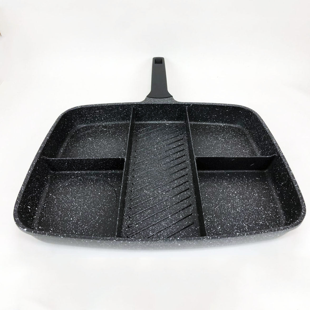 Сковорода с гранитным покрытием 5в1 UNIQUE UN-4021 38*31см антипригарная