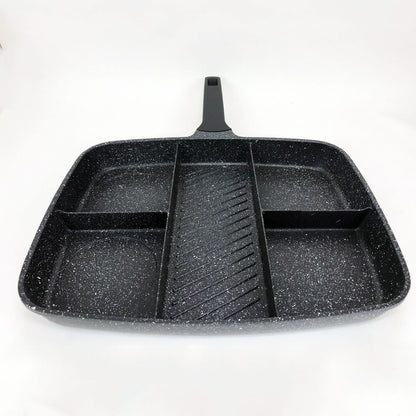 Сковорода с гранитным покрытием 5в1 UNIQUE UN-4021 38*31см антипригарная