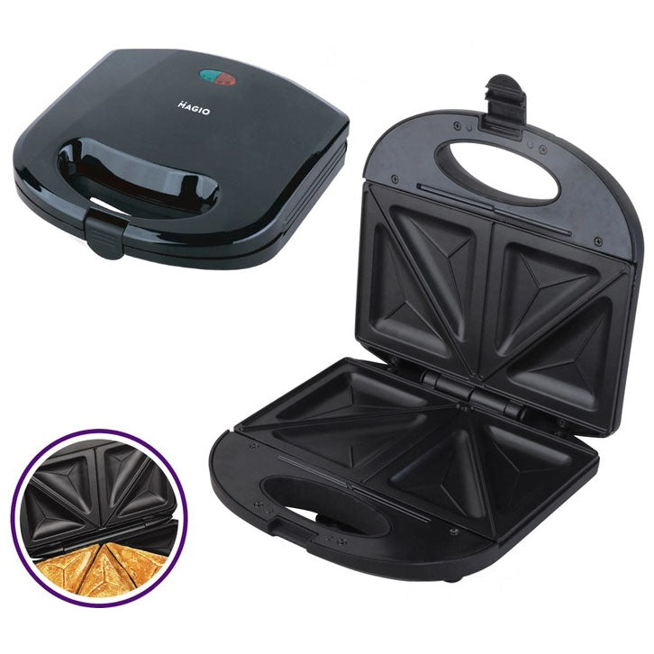 Бутербродница сэндвичница MAGIO MG-360N 700 Вт, электробутербродница, электрическая сэндвичница