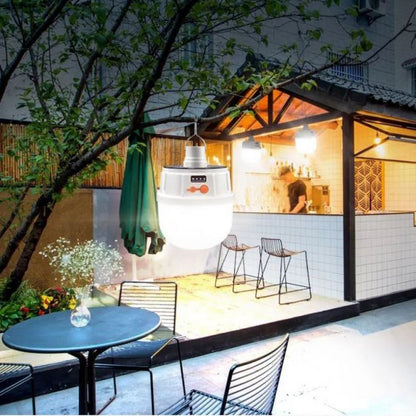 Аккумуляторная кемпинговая LED лампа светильник JD-2022 с солнечной панелью, кемпинговый фонарь-лампа