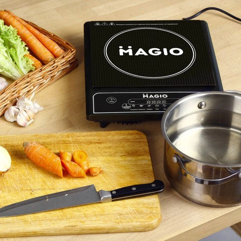 Настольная плита индукционная электрическая MAGIO MG-441, сенсорные электроплиты, индукционная плита