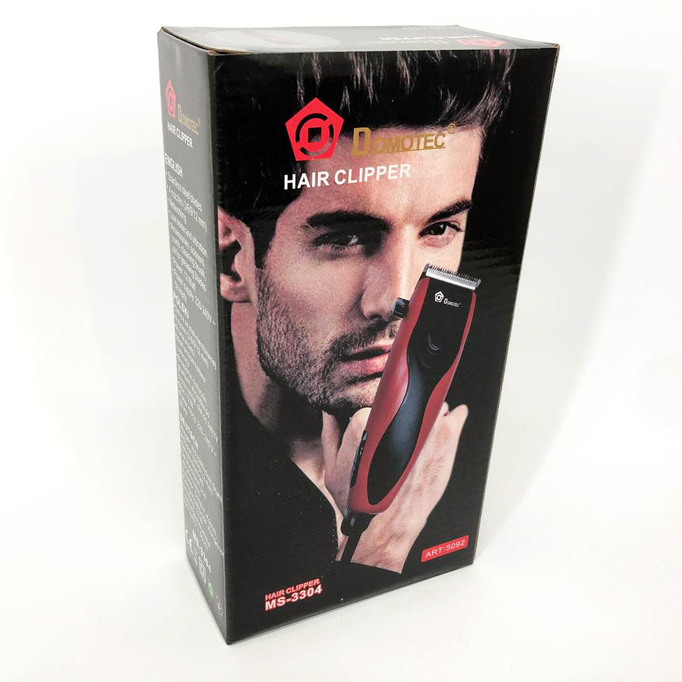 Машинка для стрижки DOMOTEC MS-3304, машинка для стрижки волос домашняя, подстригательная машинка