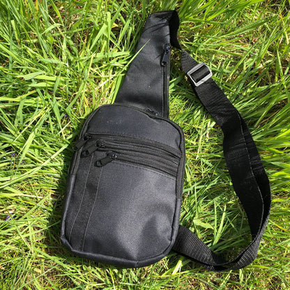 Качественная тактическая сумка с кобурой, мужская сумка черная из кордури мессенджер, Тактический мессенджер
