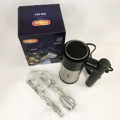 Миксер ручной MAGIO МG-231 300 Вт, миксер для взбивания, ручной миксер для кухни, миксер для кухни