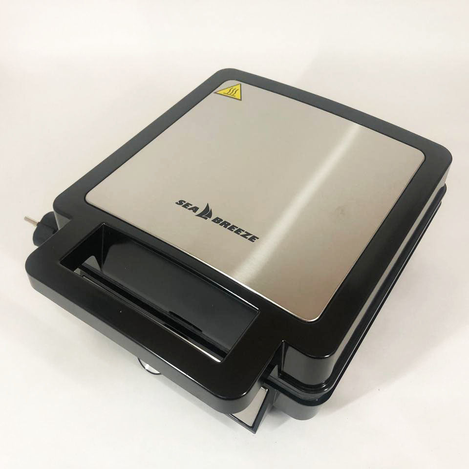 Электровафельница для бельгийских вафель SeaBreeze SB-0101 1200 Вт, Качественная вафельница для вафель